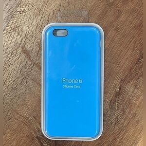 Blue iPhone 6 silicone case​​​​​​​